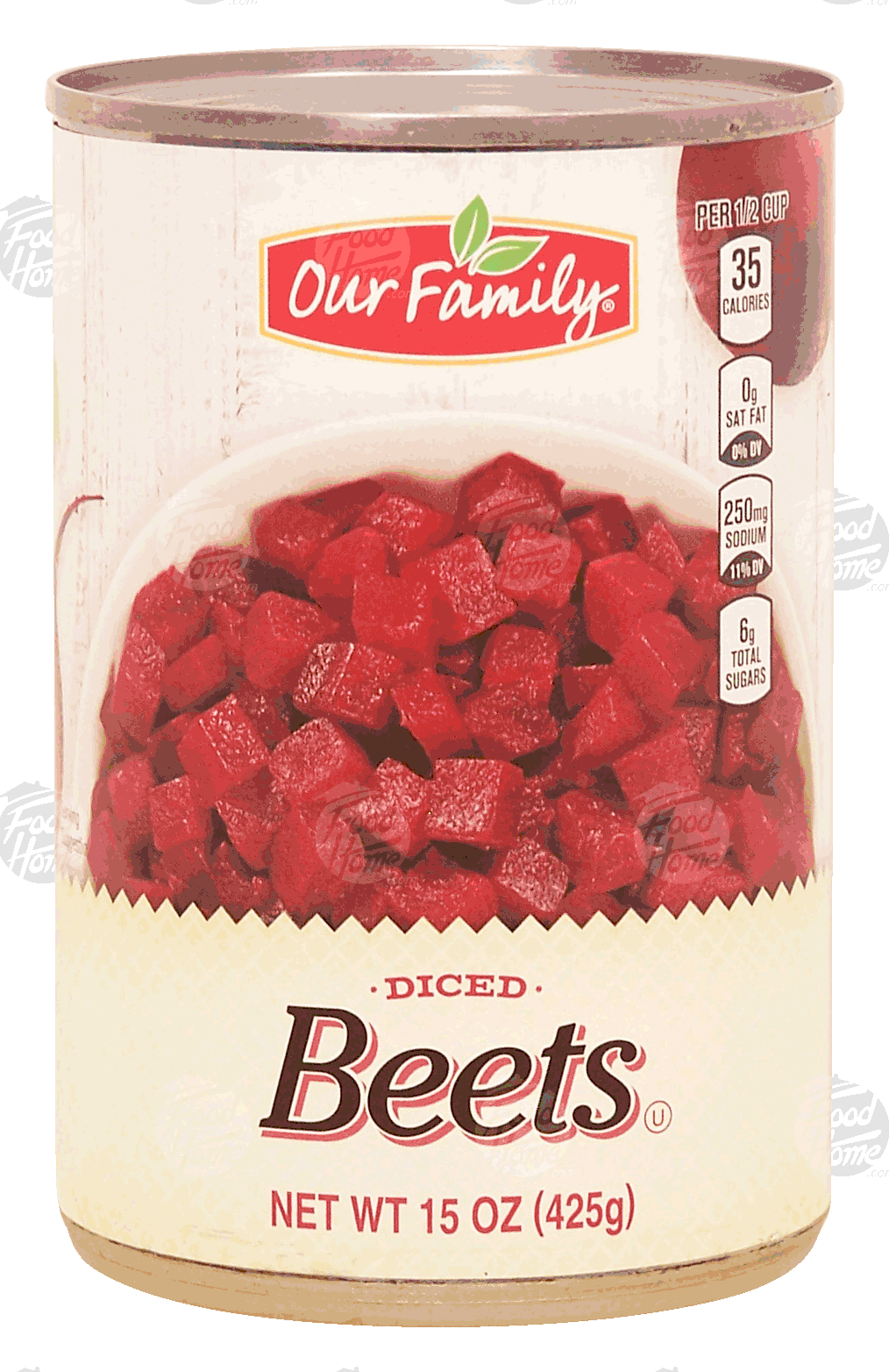 Our Family  diced beets Full-Size Picture